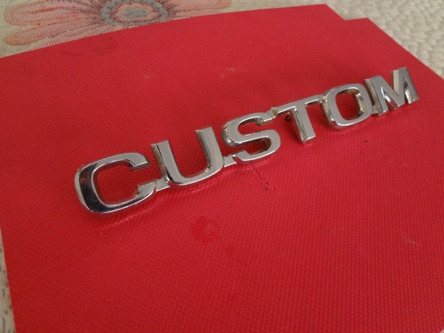 Emblema Custom, Para Camioneta Pick Up Clsica Original Foto 2