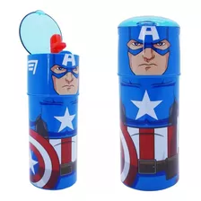 Botella Sport Infantil De Capitan America Originales Cresko