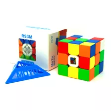 Cubo Mágico 3x3 Profissional Rs3m 2020 Magnético Stickerless