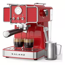 Galanz Máquina De Café Expreso Retro Con Espumador De Leche