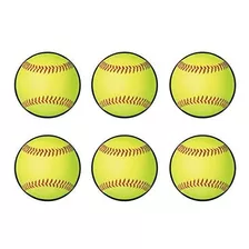 Beistle 54765 6piece Recortes De Softball 10 Multicolor