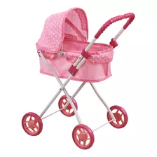 Cochecito Para Muñecas Disney 7401 Con Un Asiento Color Rosa