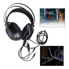 Auriculares Rgb Para Juegos Con Luz Led Juego De Brillo