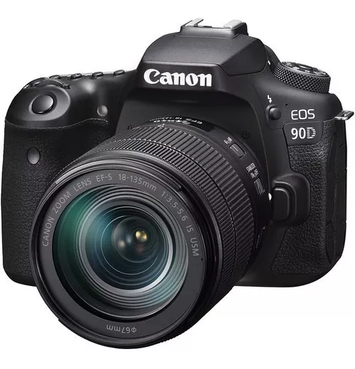 Canon Eos 90d Dslr Camera With 18-135mm Lens
