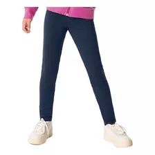 Calça Legging De Menina Infantil Malwee Kids Básica Lisa