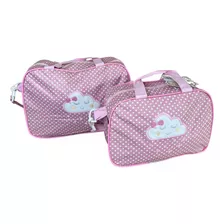 Kit Bolsa Maternidade Bolsa Maternidade Menina Rosa