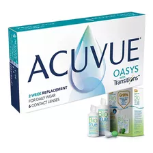 Lente De Contato Acuvue Oasys Transitions + Umidificante