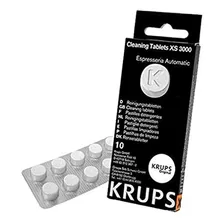 Tabletas De Limpieza Krups Xs3000 Para Maquinas Krups