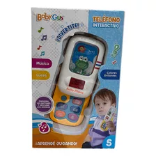 Telefono Celular Infantil Con Luz Y Sonido Didactico Bebes