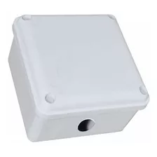 Caja De Paso 10x10 Plastica Ideal Para Cctv Camaras De Segur