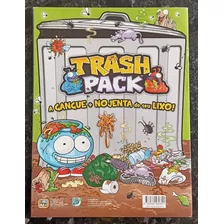 Álbum De Figurinhas Trash Pack + 50 Pacotinhos De Figurinhas