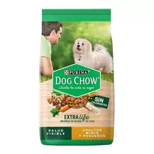 Alimento Dog Chow Salud Visible Sin Colorantes Para Perro Adulto De Raza Mini Y Pequeña Sabor Mix En Bolsa De 8 kg