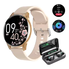 Reloj Inteligente Para Mujer Con Pulsera Deportiva Bluetooth