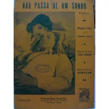 Partitura Samba Não Passa De Um Sonho Maugeri Neto L1