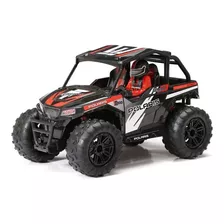 Coche De Control Remoto Rc Recargable Jueguete Auto Polaris Color Rojo