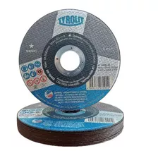 Disco Corte Fino Tyrolit 4.1/2 115mm Aço Inox = Kit 25 Peças