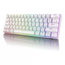 Teclado Mecánico Inalambrico, Rbg, Bluetooth, Tamaño 60%