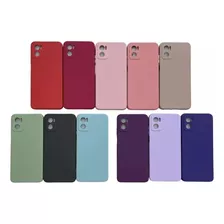 Funda Para Samsung Motorola Silicone Case Con Logo Multcolor