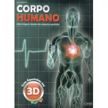 Álbum Corpo Humano Completo Figurinhas Coladas S/ Óculos 3d