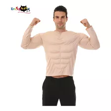 Fato Muscular Masculino Eraspooky Funny Muscle Man Cosplay P