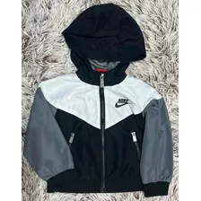 Chamarra Rompevientos Nike Con Gorro Para Niño 2 Años