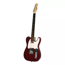 Guitarra Eléctrica Newen Tl Newen De Lenga Roja Laca Poliuretánica Con Diapasón De Palo De Rosa