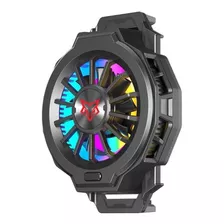 Sarafox Enfriador De Telefono Ventilador Rgb Cooler Gamer