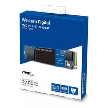 Wd Blue Sn550 Nvme Ssd M2 250 Gb