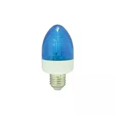 Lâmpada Estrobo 3,5w E27 Azul 127v 