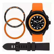 Set Reloj Smartwatch Gen 6 Wellness Edition Orange/black