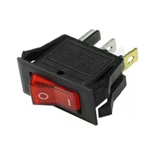 Mini Interruptor Switch Negro Rojo On Off 15a 250v /20a 125v