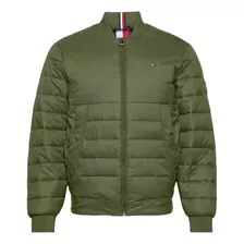 Jaqueta Bomber Tommy Hilfiger Packable Recycled Quilt Verde