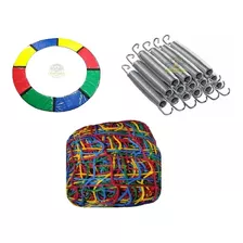 Kit Protetor De Molas 3,05 - 3,10 Mt + Rede + 10 Molas 18cm