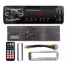 Aparelho Som Radio Automotivo Mp3 1 Din Bluetooth 2 Usb Sd