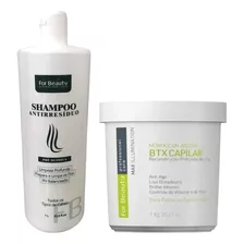Btx Capilar Argan + Shampoo Antirresíduo 1 For Beauty