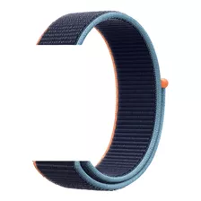 Pulseira Nylon Loop Compatível Com Apple Watch E Iwo 