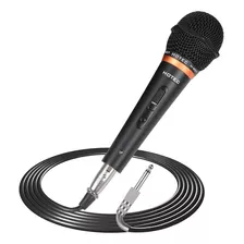 Hotec Micrfono De Mano Dinmico Vocal Premium Con Cable Xlr D