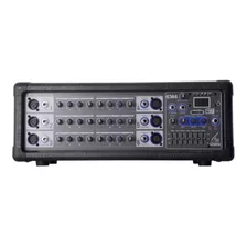 Consola Amplificada Backstage 6m4 Usb, 6 Canales Envio Full