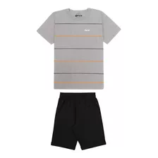 Conjunto Short Y Camiseta Para Niño Fico Mvd Sport