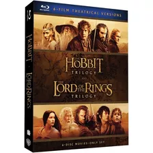 El Señor De Los Anillos - El Hobbit Theatrical 6 Bluray Bd25