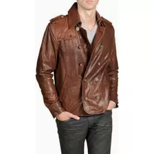 Campera De Cuero Cruzada Diesel (num.7)