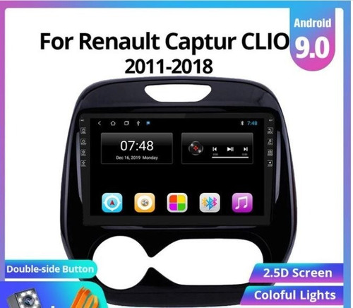 Radio Renault Captur-clio 2g 9puLG Ips Android Auto Carplay Foto 6