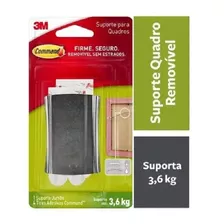 Kit 6 Gancho Suporte Metal Para Quadros Command 3m Até 3,6kg