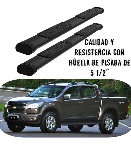 Estribos Bronx Chevrolet Colorado 2013 - 2015 Doble Cabina Foto 6