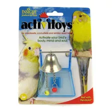 Jw Pet Company Activitoys Campana Con Pendulot Bird Toy