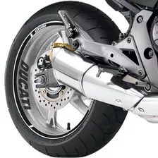 Friso Refletivo Para Roda Moto Ducati Diavel Preto