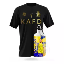 Polera Al-nassr Cristiano Ronaldo Más Botella - Infantil