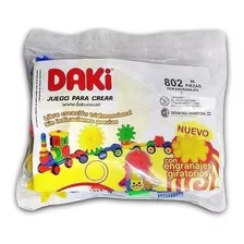 Daki Bolsa 802 46 Piezas Jugueteria El Pehuen