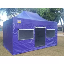 Tenda Sanfonada Camping 4,5x3 Pvc