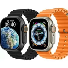 Smartwatch Relógio S8 Monitora Batimentos Pressão Distância